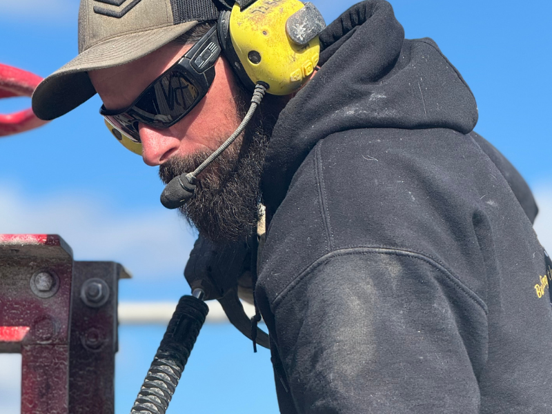 Savy & Sons field technician on an emergency commercial response call